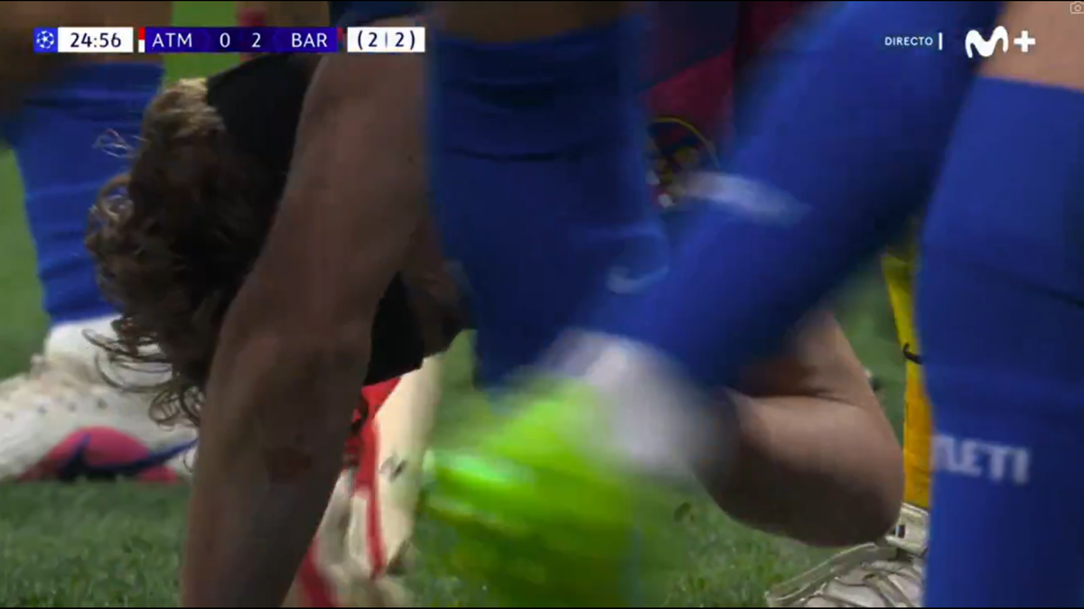 Accidentare Fermin Lopez // foto: capturi X și Imago