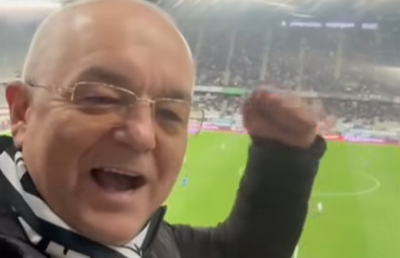 Direct de pe stadion, Emil Boc a avut un mesaj după U Cluj - Universitatea Craiova 4-0