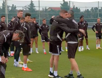 Emoție pură » Imagini de la antrenamentul lui Răzvan Lucescu: cum l-au ...