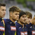 Alexi Pitu (al 3-lea de la stânga la dreapta) a fost o prezență constantă la loturile de juniori