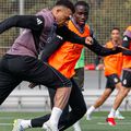 Kylian Mbappe s-a antrenat înainte de Bayern - Real Madrid // foto: Facebook Real Madrid