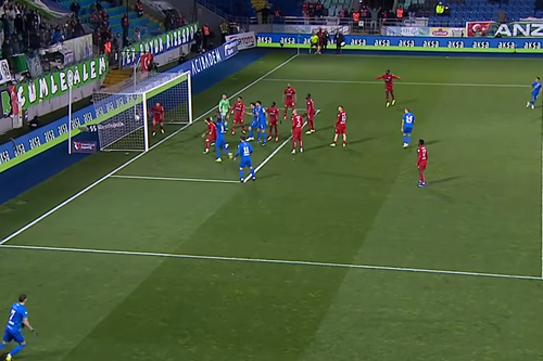 Valentin Mihăilă (numărul 7), decisiv în duelul românilor din Turcia / foto: captură YouTube 
beIN SPORTS Turkiye