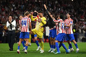 Atletico Madrid merge în semifinalele Ligii Campionilor, după o dublă de poveste » Cholo Simeone, coșmarul Barcelonei!