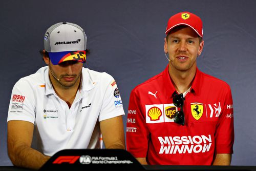 Carlos Sainz Jr. i-a luat locul lui Vettel la Ferarri