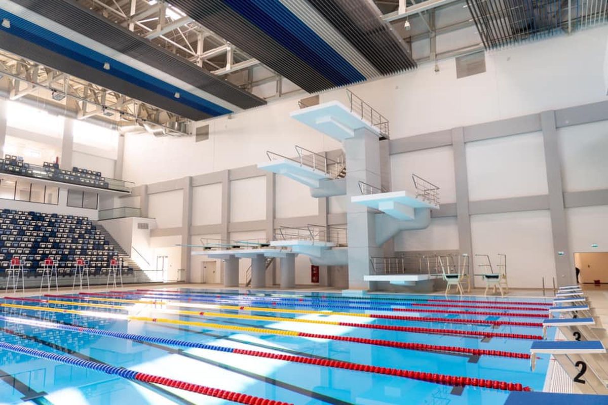 Inaugurare Complex Olimpic de Natație Otopeni / FOTO: Facebook @MinisterulLucrarilorPublice