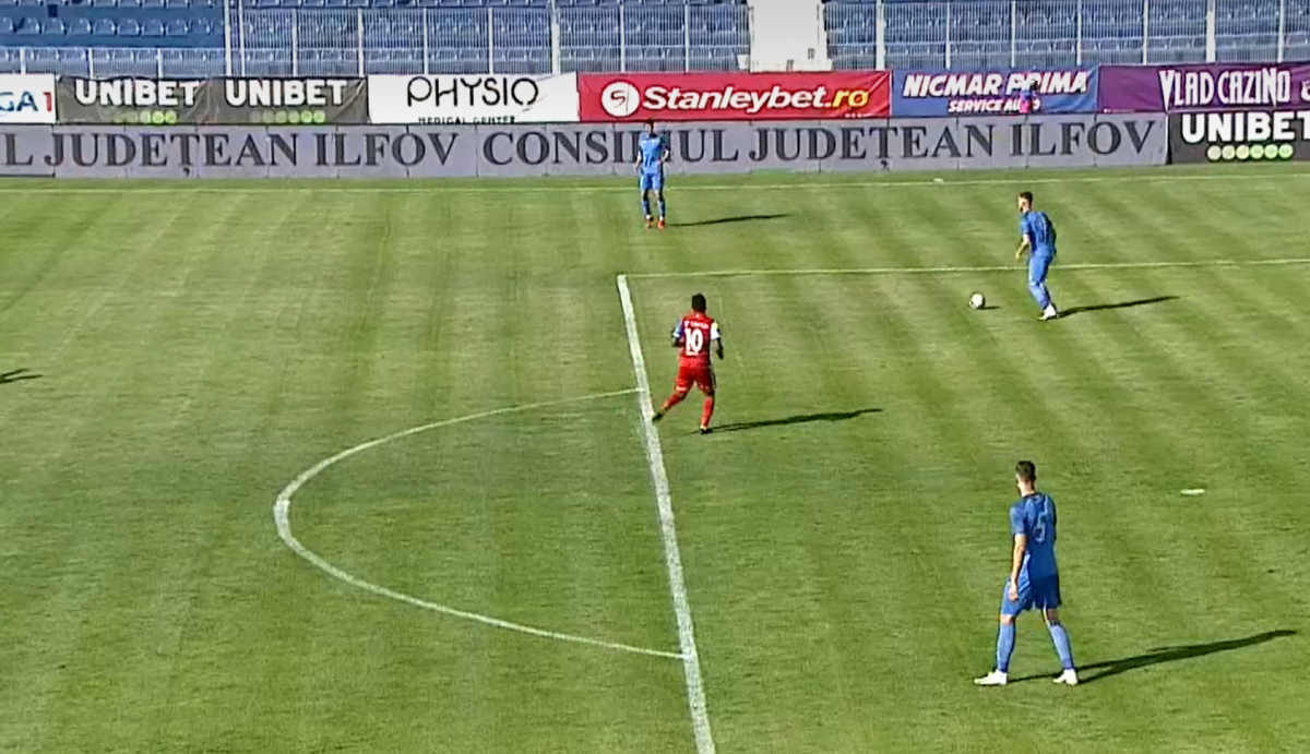 Autogol de la 20 de metri în Clinceni - Botoșani! Fază de cascadorii râsului