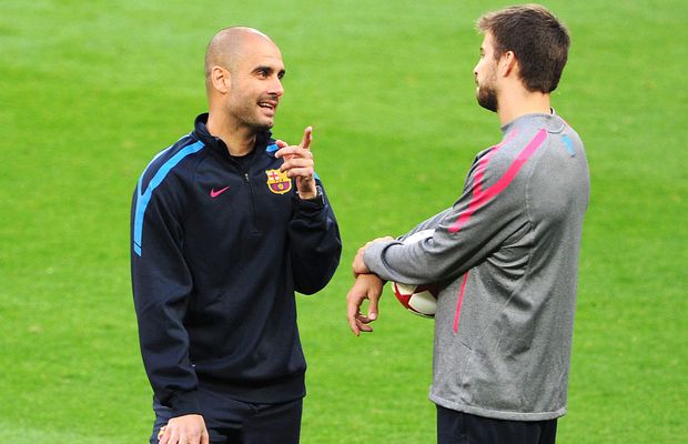 Pique a dezvăluit, după 10 ani, din cauza cui a plecat Guardiola de la Barcelona: „El a fost unul dintre motive”
