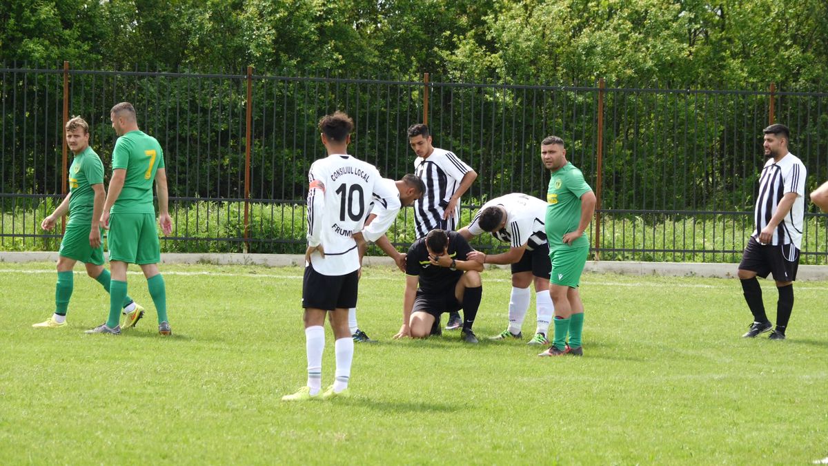 Mită pentru arbitri la Frumușani și un KO neașteptat! „Li s-a făcut milă, ne-au dat banii înapoi” vs „Voi nu câștigați nici dacă plătim brigada!”