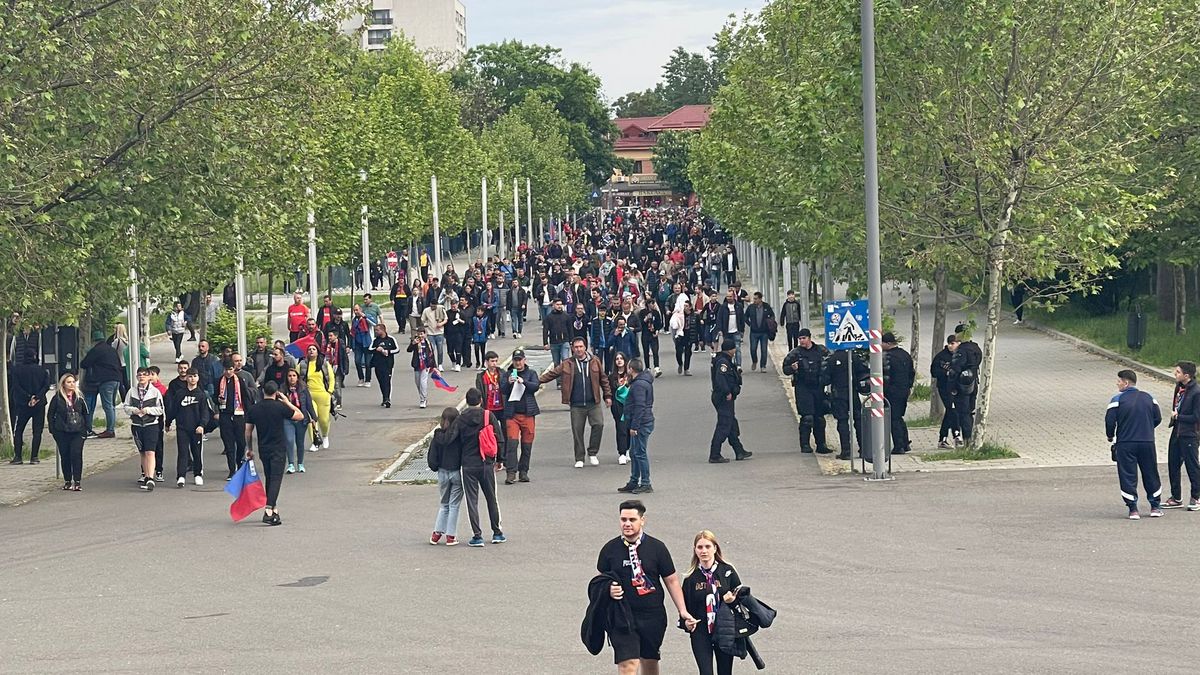 Atmosferă FCSB - CFR Cluj, 14 mai 2023