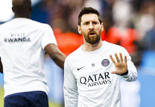 Lionel Messi a fost ținta răzbunării suporterilor lui PSG la 5-0 cu Ajaccio, foto: Imago