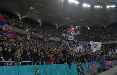 Imagini incredibile pe Arena Națională » Momentul serii la FCSB - CFR: 42.000 de oameni la unison!