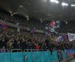 Pe finalul meciului FCSB - CFR Cluj 1-0, suporterii de pe Arena Națională au oferit un spectacol ad-hoc de lumini.