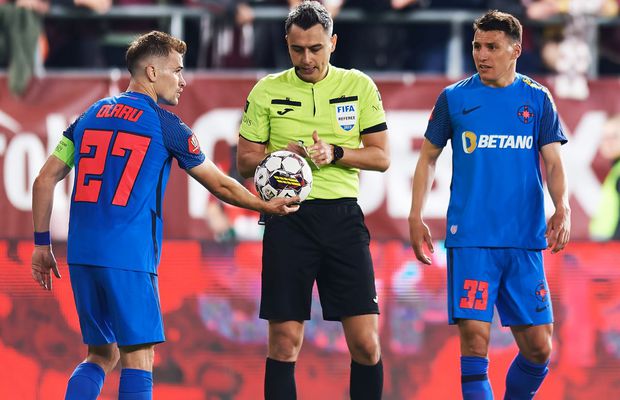 În pericol! Doi jucători esențiali de la FCSB sunt în pragul suspendării și pot rata marele meci de etapa viitoare