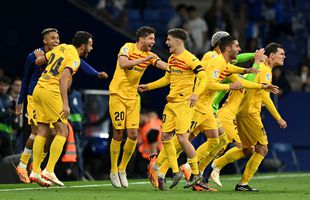 Espanyol - Barcelona 2-4 » Trupa de pe Camp Nou câștigă pe terenul rivalei și este noua campioană din La Liga!