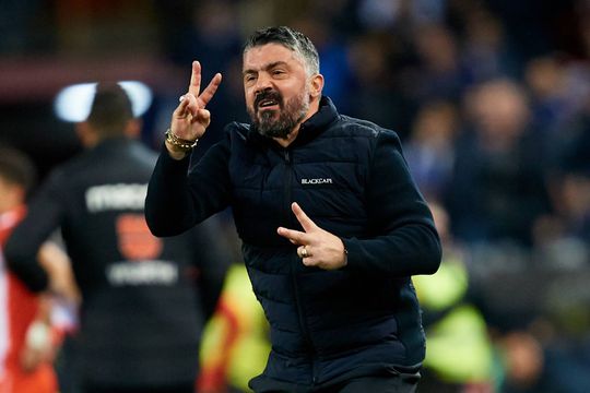 Fostul mare fotbalist italian Gennaro Gattuso (45 de ani) se află pe lista celor de la Olympiacos Pireu, pentru a prelua banca tehnică a gigantului grec. 
Foto: Imago