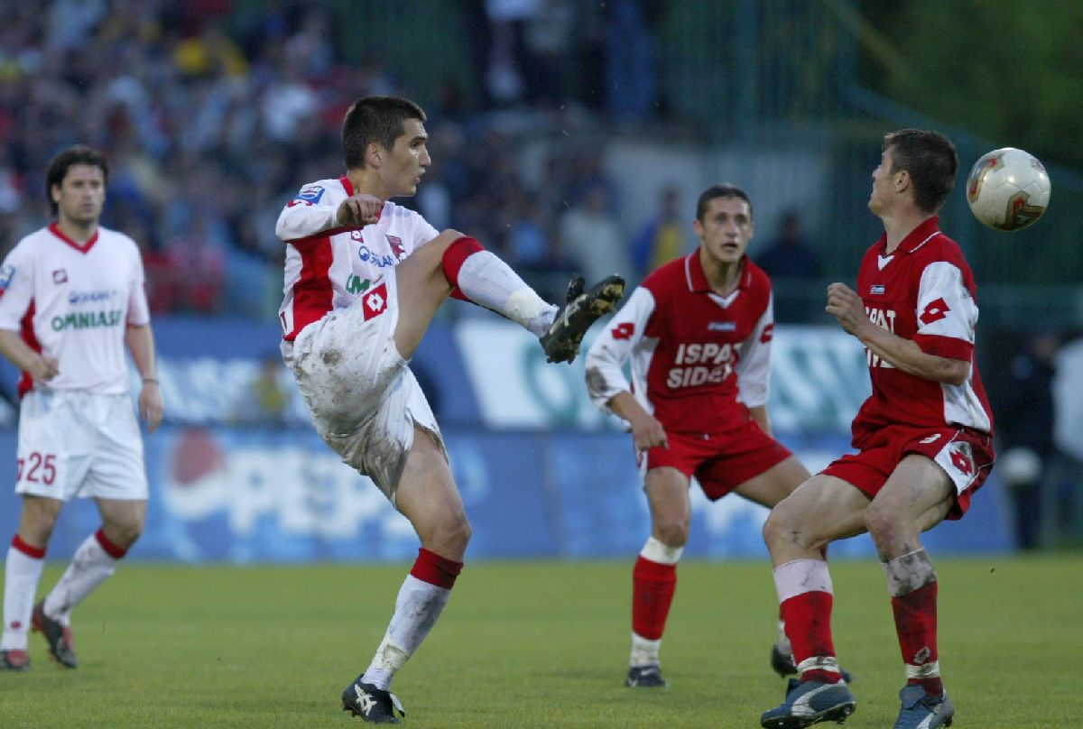 După 20 de ani » Imagini nepublicate de la ultima finală de Cupă jucată de Oțelul » Peste 1.500 de gălățeni au făcut show în Cotroceni