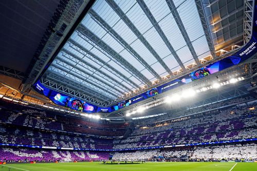 Noul Santiago Bernabeu a fost plin la returul semifinalei Ligii cu Manchester City / Foto: Imago