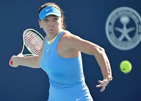 Simona Halep - McCartney Kessler » Ploaia a amânat debutul Simonei în acest sezon de zgură