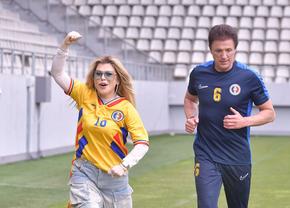 Loredana Groza a făcut SHOW la antrenamentul Generației de Aur » „Te aștept ca și când, numai Generația de Aur ar fi pe pământ”