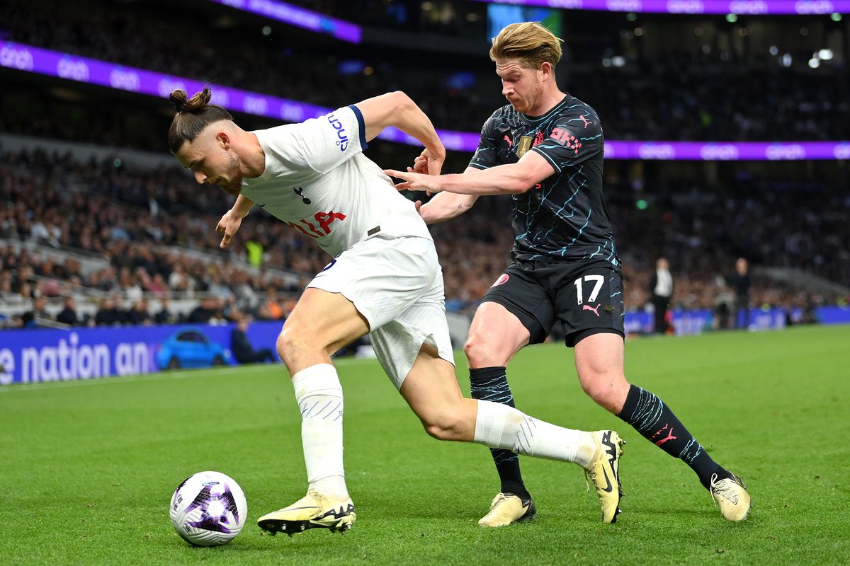 Radu Drăgușin, titular în Tottenham - Manchester City, etapa #34 din Premier League