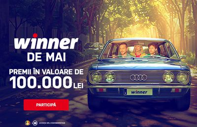 Fii parte din povestea câștigătorilor cu Winner în luna Mai!