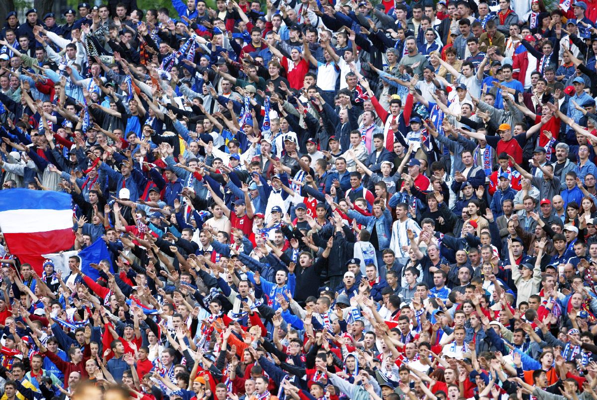 Oțelul Galați - imagini de la finala Cupei din 2004, pierdută în fața lui Dinamo în Cotroceni