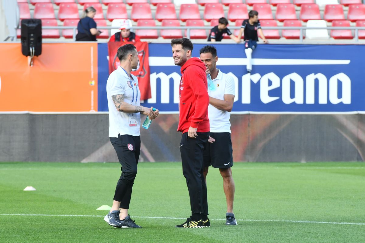 Imagini înainte de CFR - Hermannstadt, finala Cupei României