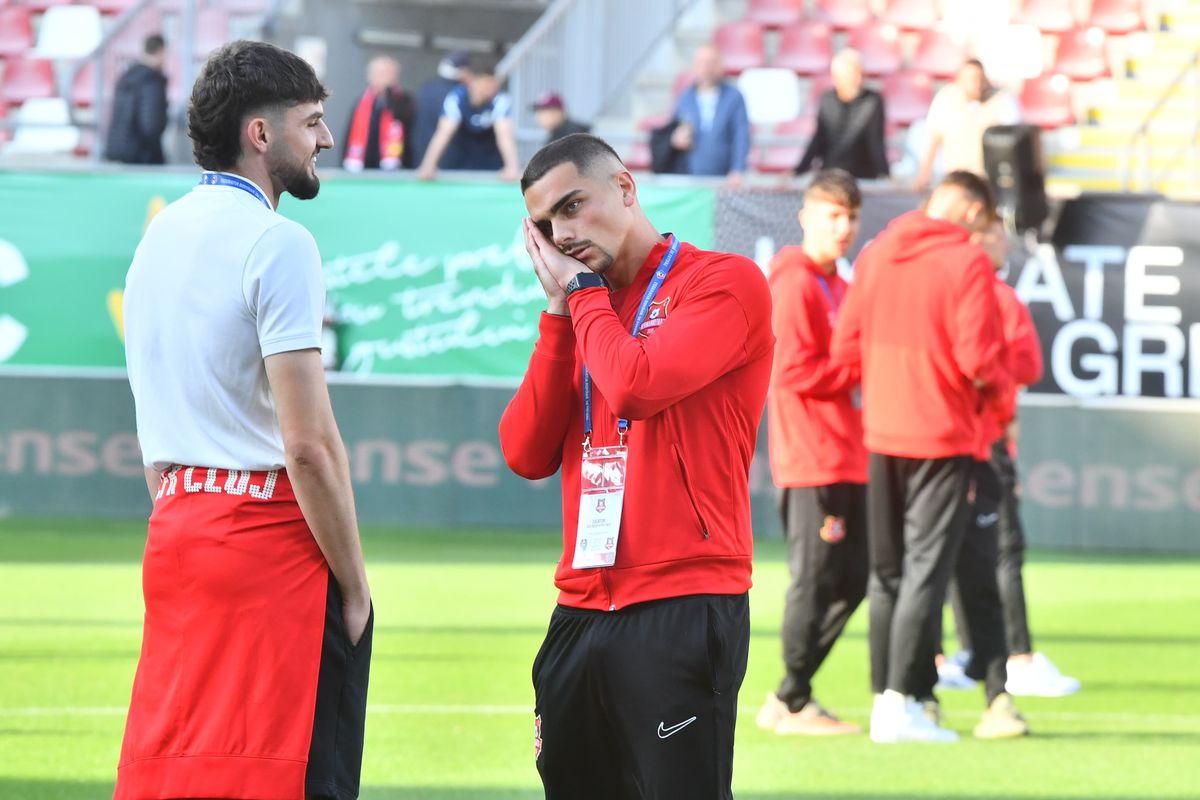 Imagini înainte de CFR - Hermannstadt, finala Cupei României