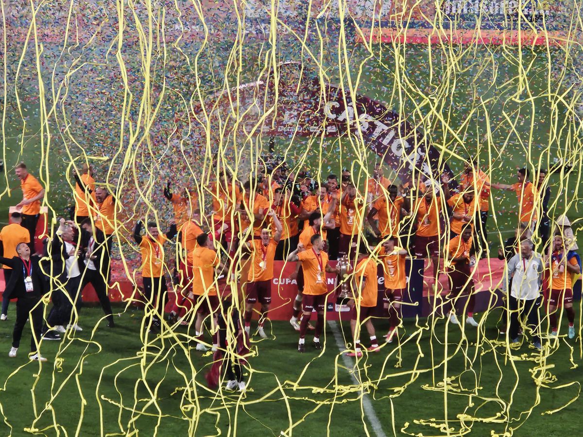 CFR Cluj - Hermannstadt, finala Cupei României 2025, imagini din meci