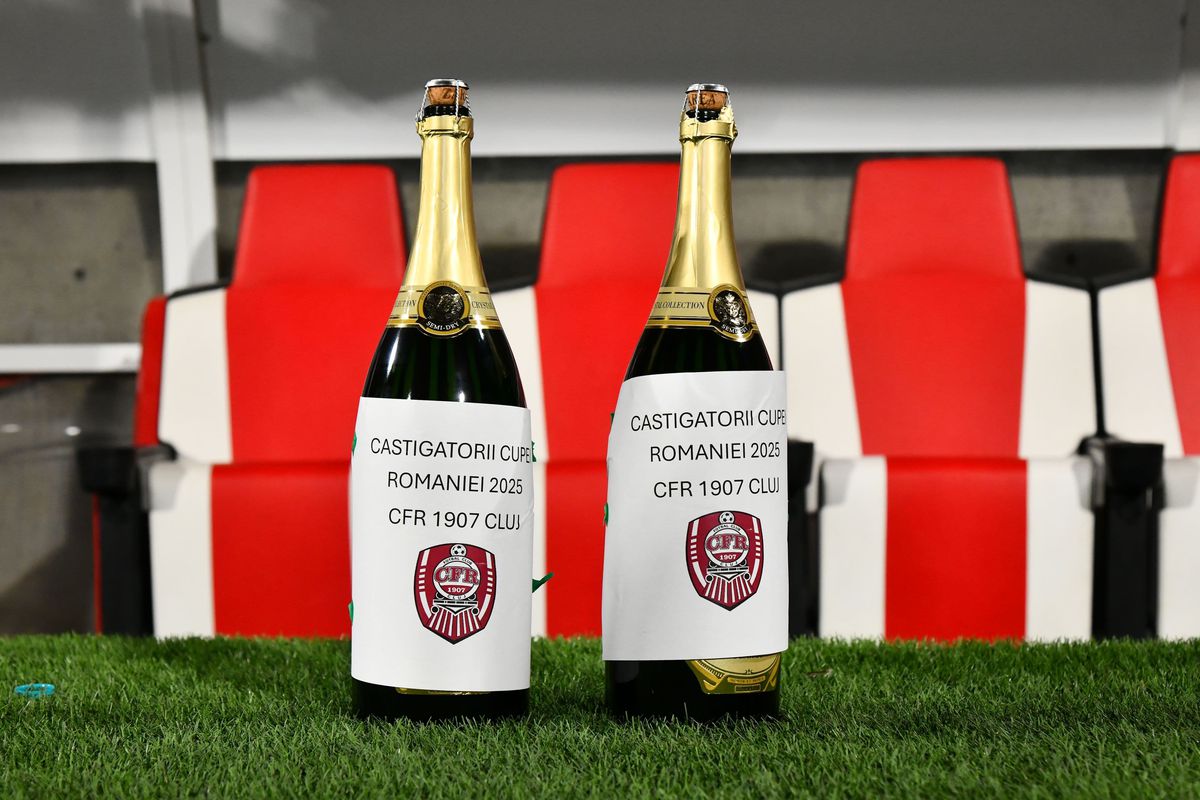 CFR Cluj - Hermannstadt, finala Cupei României 2025, imagini din meci