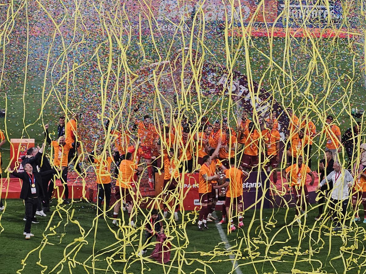 CFR Cluj - Hermannstadt, finala Cupei României 2025, imagini din meci