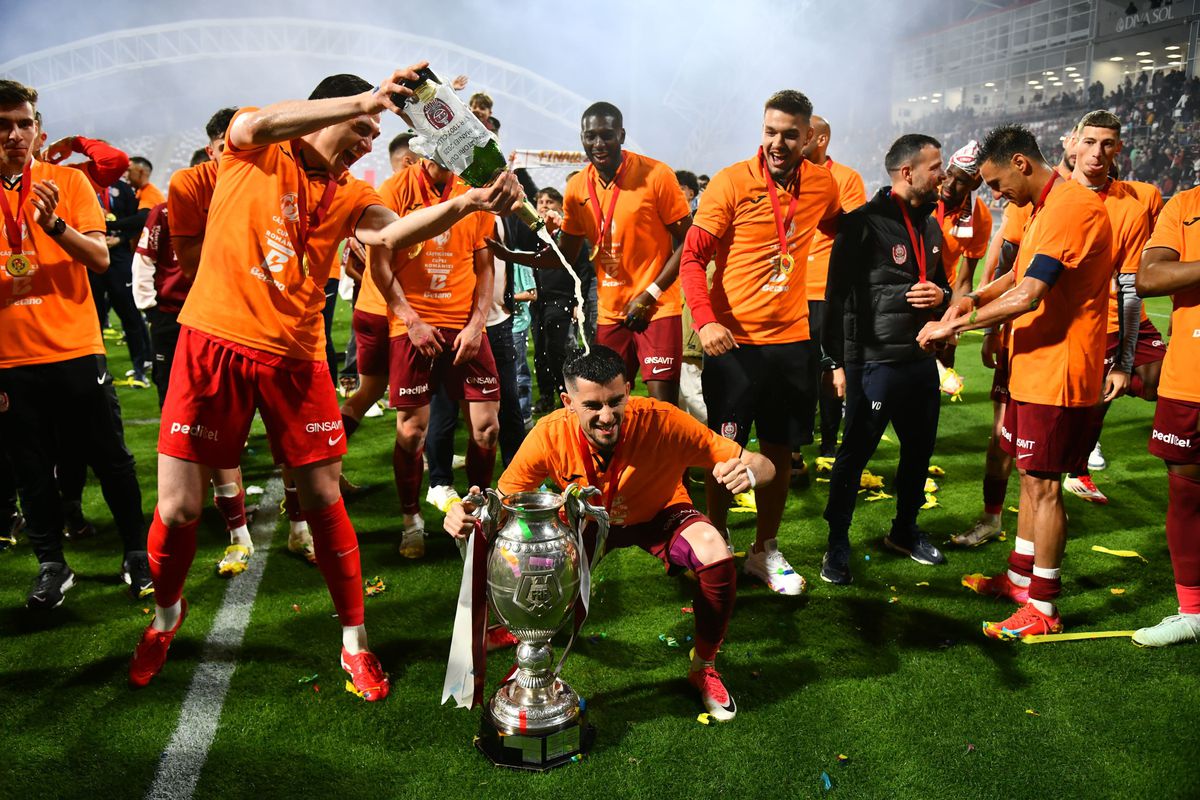 CFR Cluj - Hermannstadt, finala Cupei României 2025, imagini din meci