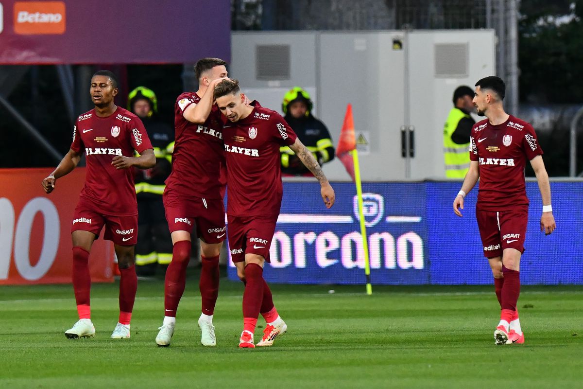 CFR Cluj - Hermannstadt, finala Cupei României 2025, imagini din meci