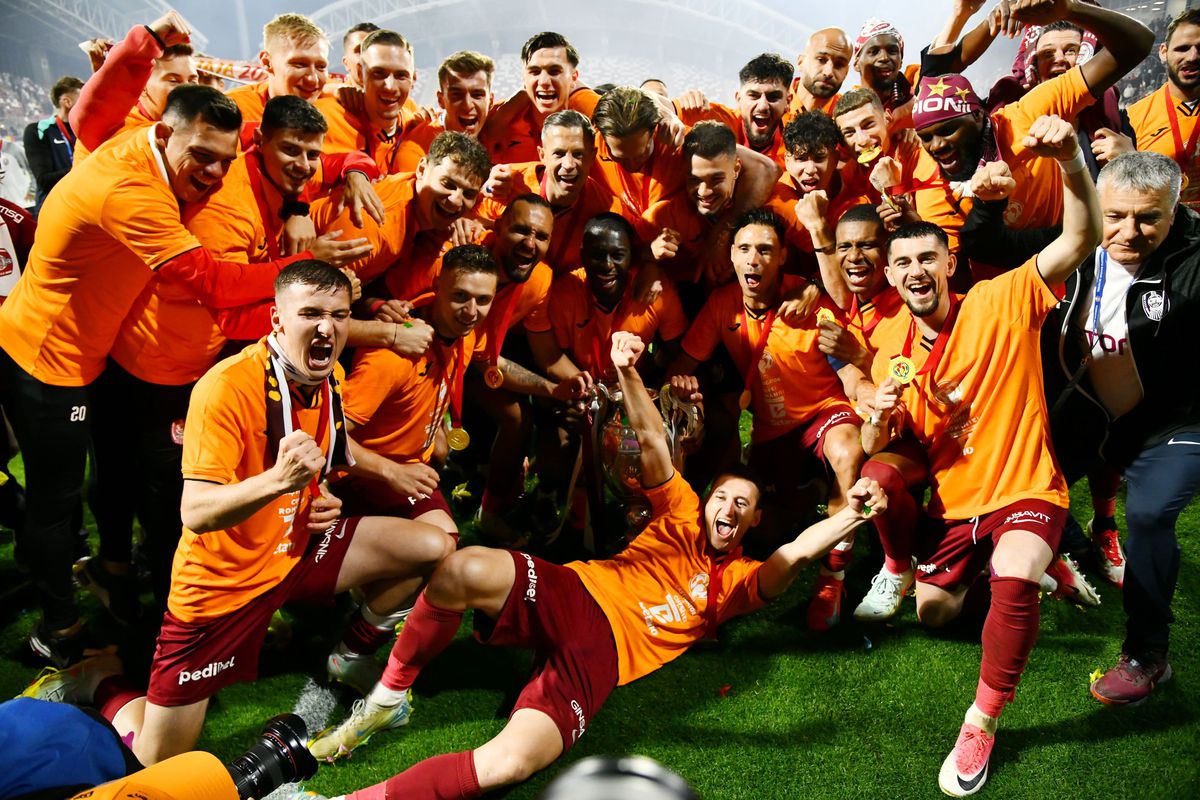 CFR Cluj - Hermannstadt, finala Cupei României 2025, imagini din meci