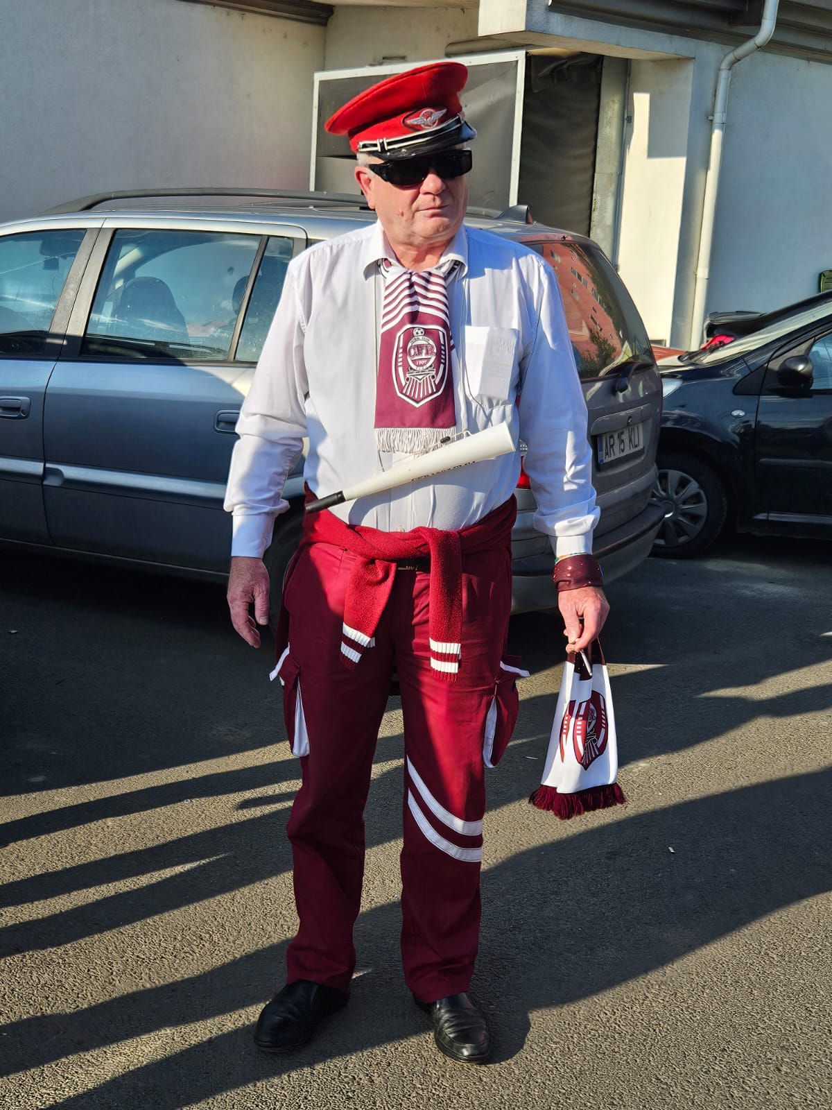 Imagini înainte de CFR - Hermannstadt, finala Cupei României