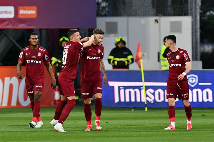 CFR Cluj a câștigat Cupa României în finala cu Hermannstadt // foto: Cristi Preda