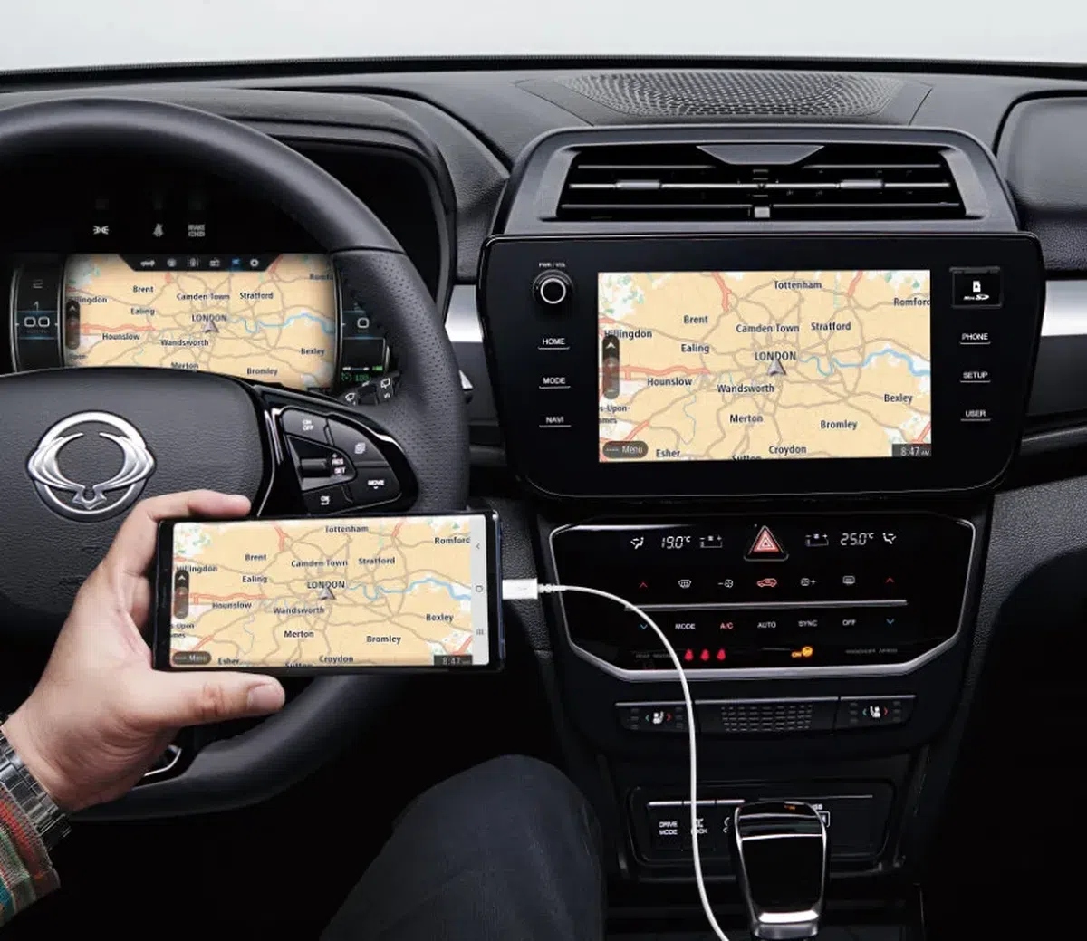 KGM Tivoli și Citroen C3 Aircross