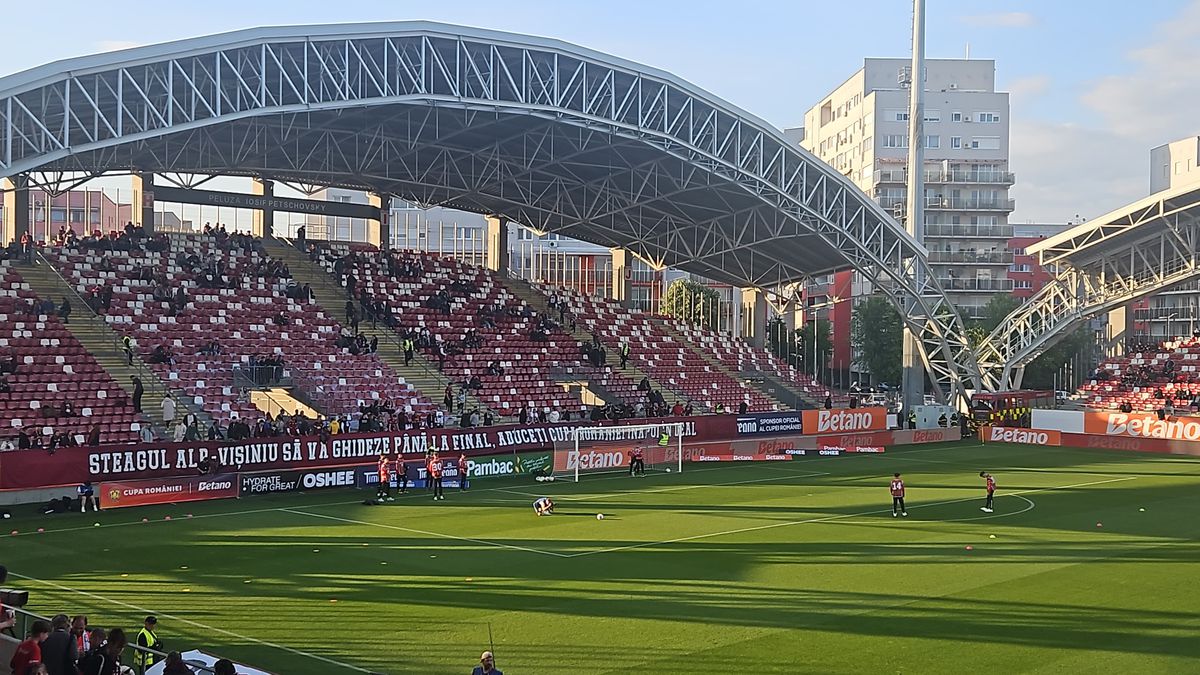 Imagini înainte de CFR - Hermannstadt, finala Cupei României
