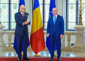 Dan Șucu a primit distincția din partea președintelui interimar Ilie Bolojan, la Palatul Cotroceni: „N-am fi ajuns aici fără ea”