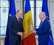 Dan Șucu a fost decorat de Ilie Bolojan, președintele interimar al României, foto: Facebook @Administrația Prezidențială a României