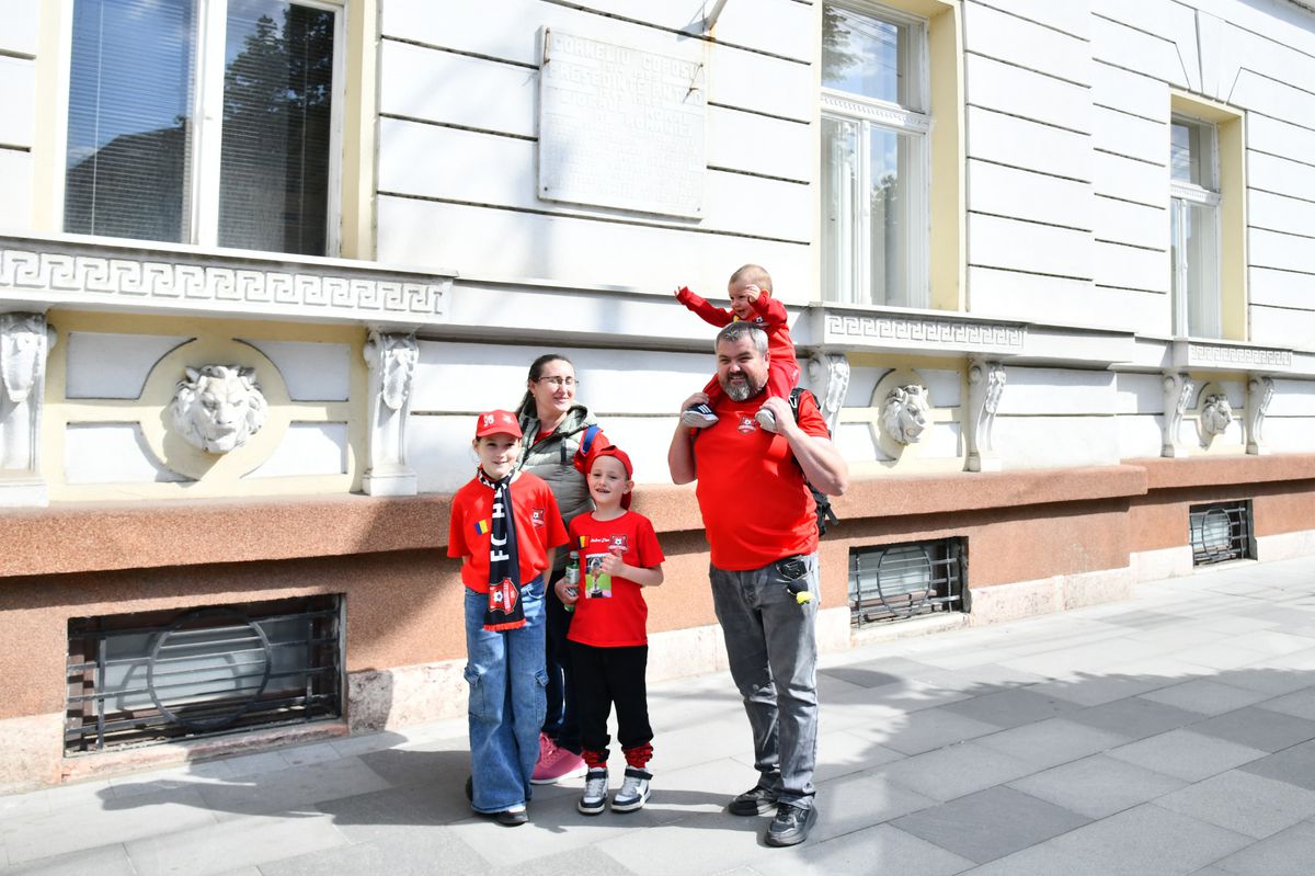 Imagini înainte de CFR - Hermannstadt, finala Cupei României