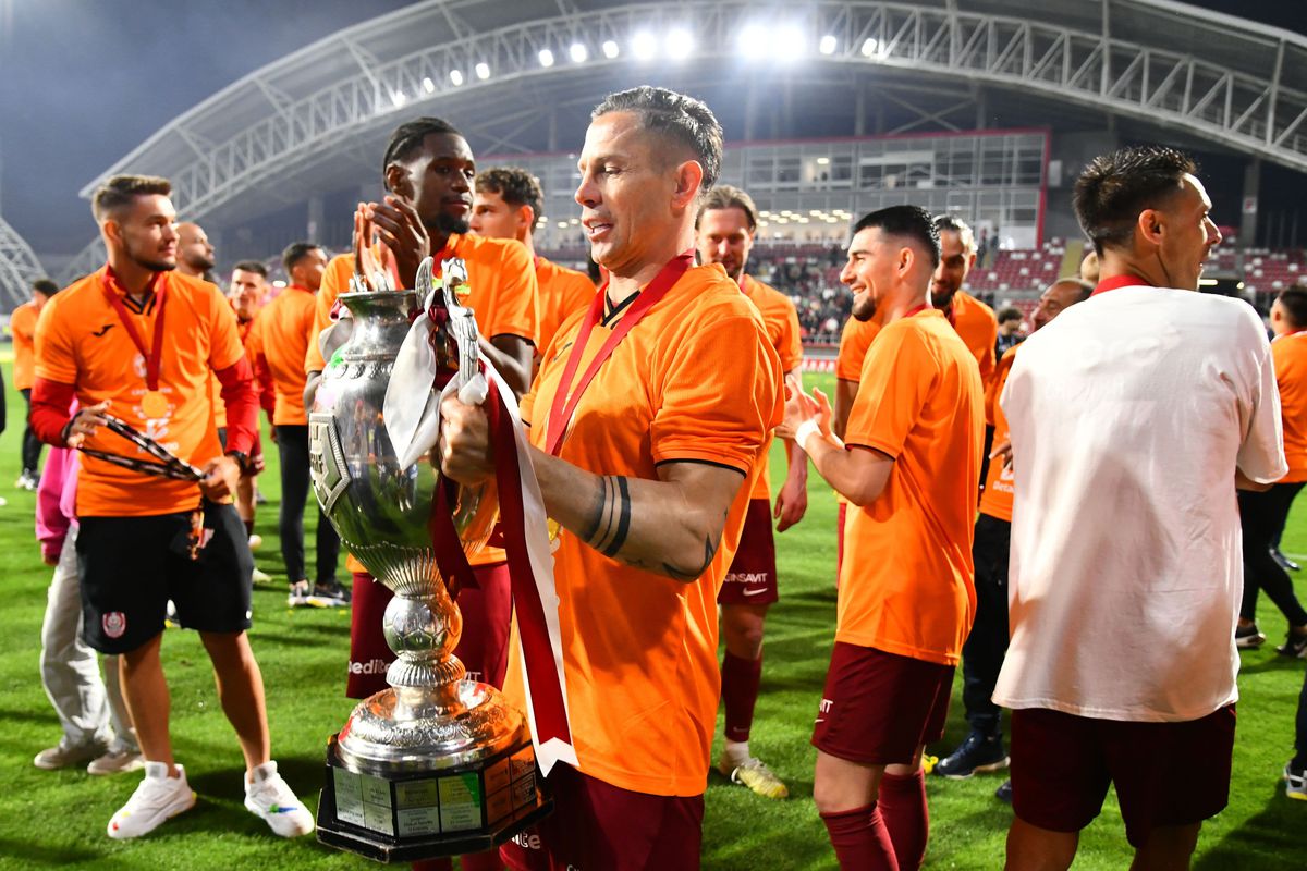 CFR Cluj - Hermannstadt, finala Cupei României 2025, imagini din meci