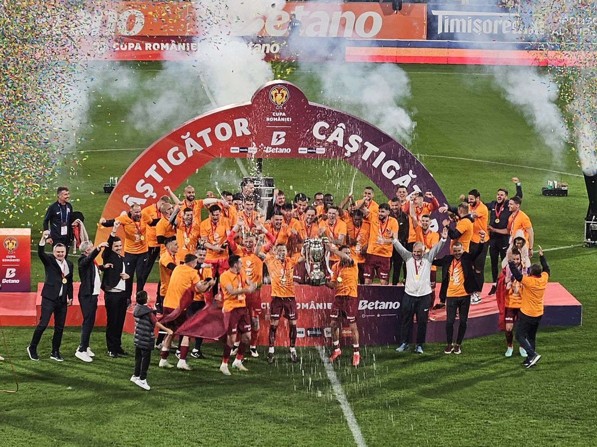 CFR Cluj - Hermannstadt, finala Cupei României 2025, imagini din meci