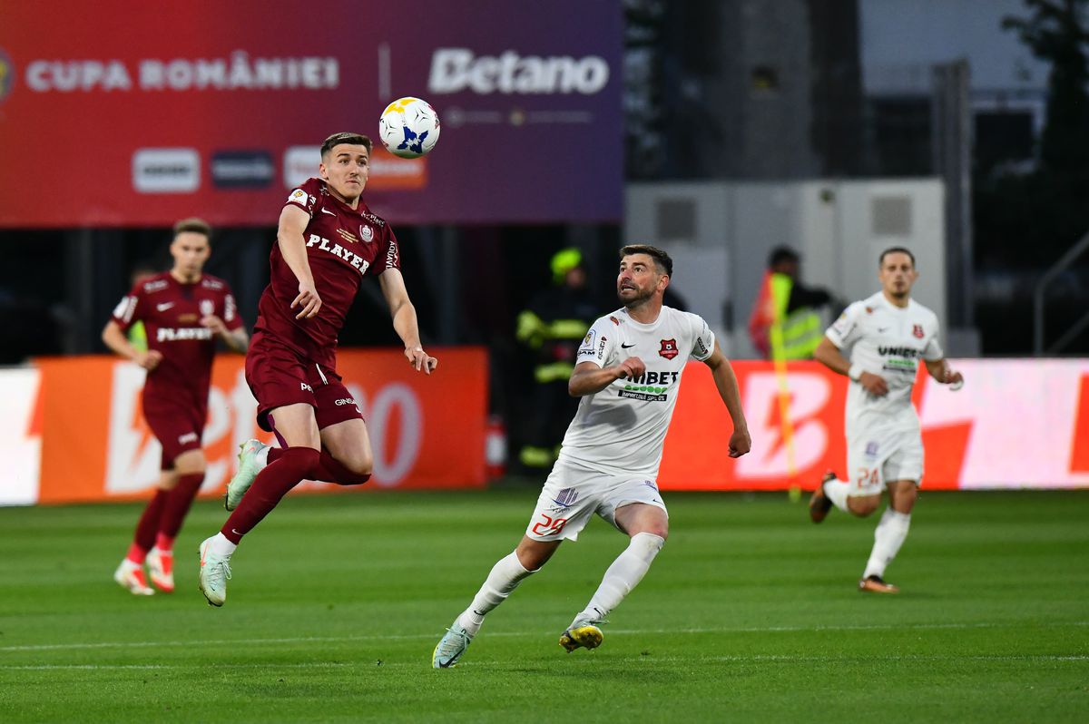 CFR Cluj - Hermannstadt, finala Cupei României 2025, imagini din meci