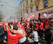 Atmosferă de zile mari înainte de CFR Cluj - Hermannstadt. Foto: Eduard Apostol & Remus Dinu (GSP.RO)