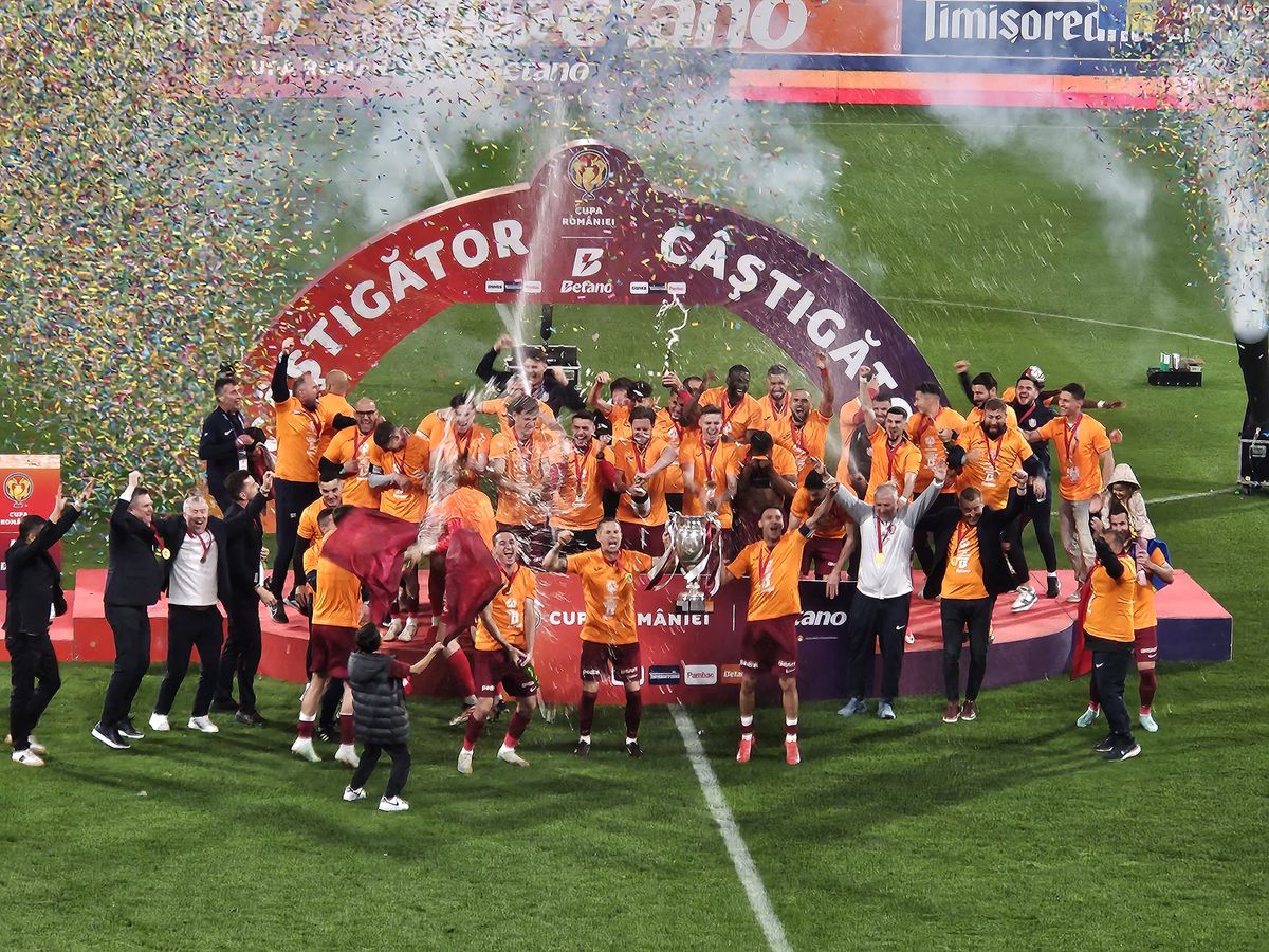 CFR Cluj - Hermannstadt, finala Cupei României 2025, imagini din meci