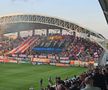 Protest cu drona la CFR Cluj - Hermannstadt: ce scria pe pânza fluturată pe deasupra stadionului