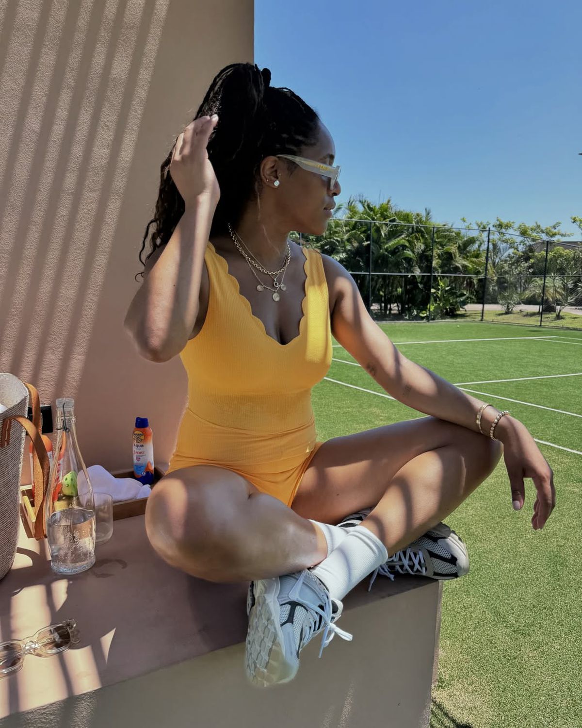 Nina, soția lui Russell Westbrook. Foto: Instagram