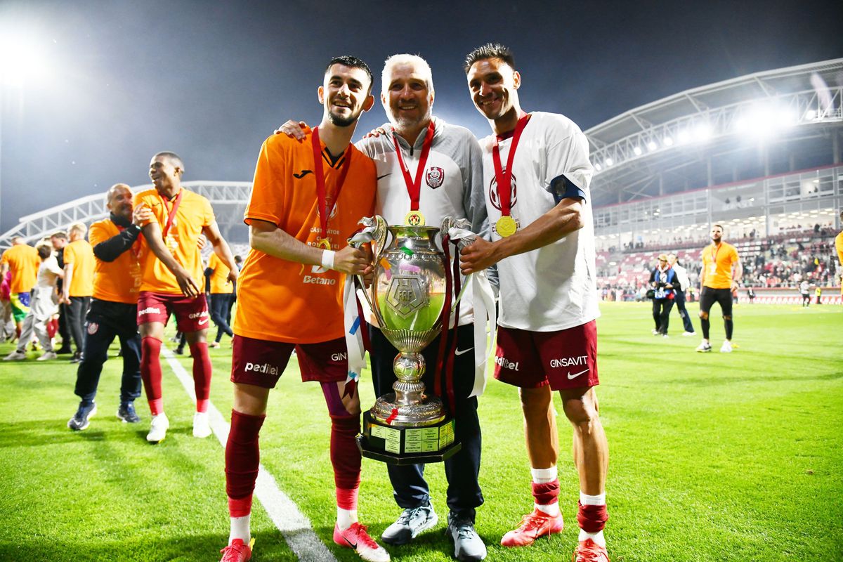 CFR Cluj - Hermannstadt, finala Cupei României 2025, imagini din meci