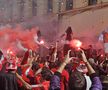 Atmosferă de zile mari înainte de CFR Cluj - Hermannstadt. Foto: Eduard Apostol & Remus Dinu (GSP.RO)